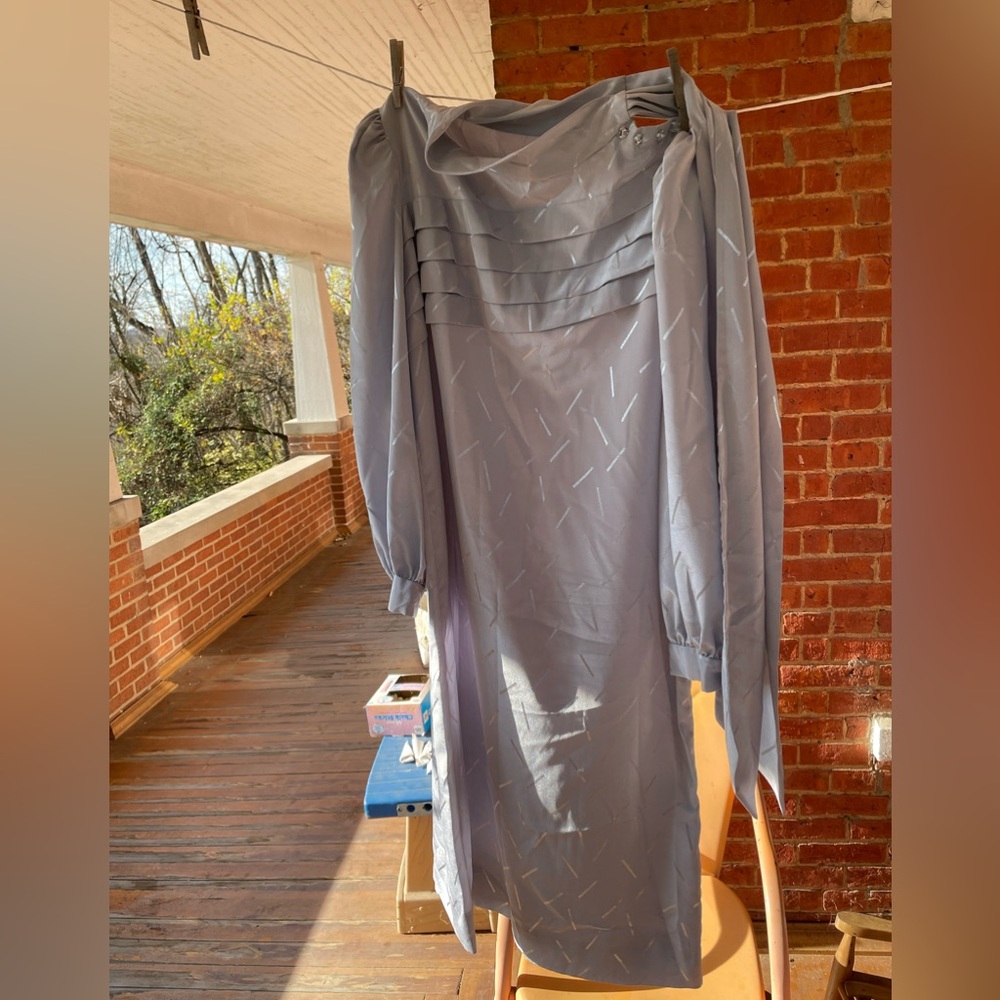 Silver Cocktail Dress